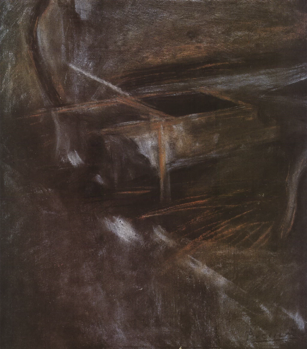 Carretta in un campo - Collezione Opere Grafiche U. Boccioni, Cosenza